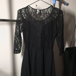 Black Lace Dress